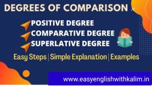 Read more about the article Degree Of Comparison